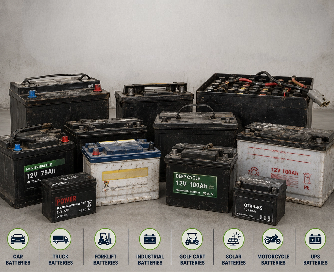 Used / Waste Batteries Buyer